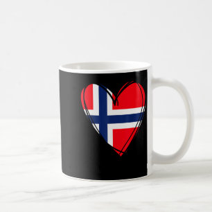 Taza De Café Orgulloso de ser padre noruego mamá chico niño gen