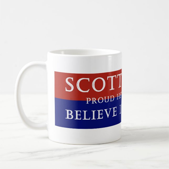 Taza De Café Orgulloso del caminante de Scott (Izquierda)