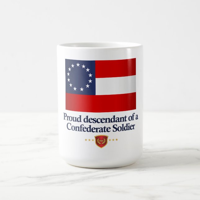 Taza De Café Orgulloso Descendente (Centro)