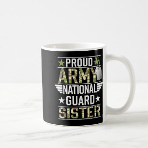 Taza De Café Orgulloso Ejército Guardia Nacional Hermana Vetera