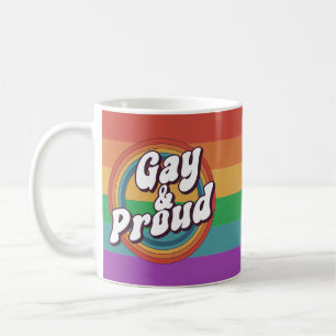 Taza De Café Orgulloso Gay & Orgullo LGBTQ+