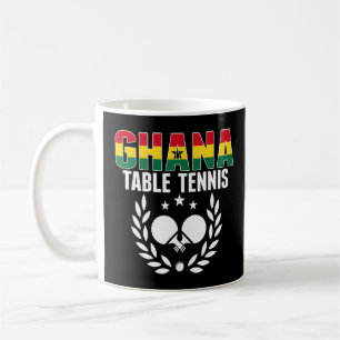 Taza De Café Orgulloso Ghanian Ping Pong