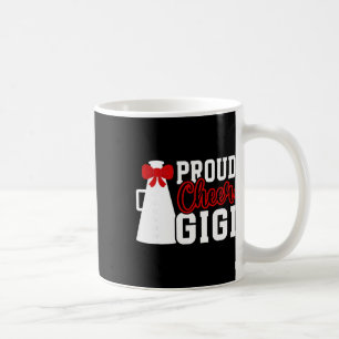 Taza De Café Orgulloso Gigi Abuela Animadora Gigi Porristas