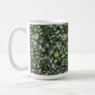 Taza De Café Orgulloso Groovy Trippy Grungy Funky Abstract Agén
