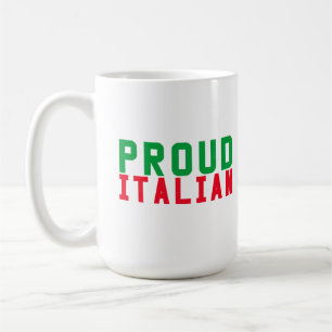 Taza De Café Orgulloso italiano