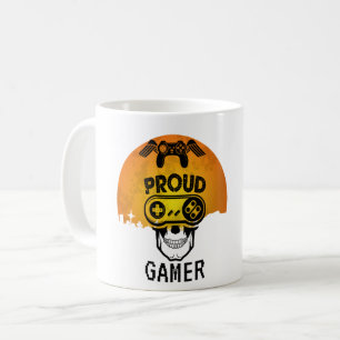 TAZA DE CAFÉ ORGULLOSO JUEGO - HALLOWEING GAMING NERD