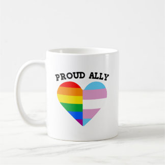 Taza De Café Orgulloso LGBTQ Ally