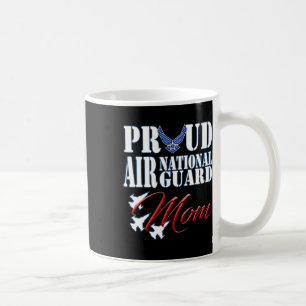 Taza De Café Orgulloso Mothe de la Fuerza Aérea de la Madre de