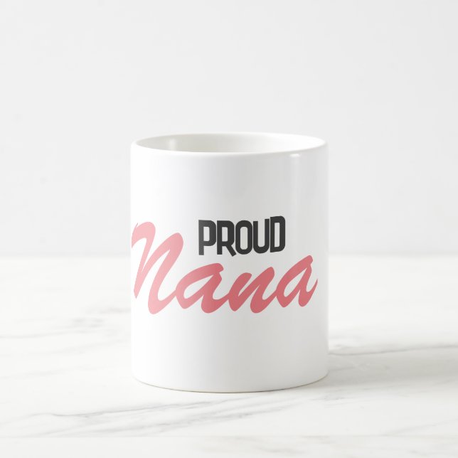 Taza De Café Orgulloso Nana (Centro)