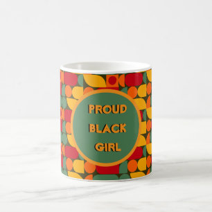 Taza De Café Orgulloso negro Chica Mug