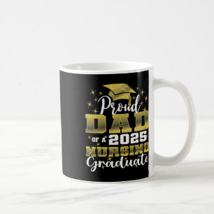 Taza De Café Orgulloso Padre De Enfermera De Posgrado De Enferm
