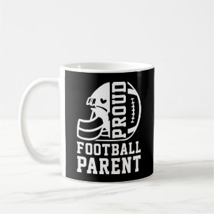 Taza De Café Orgulloso padre de fútbol, familia de deportes de