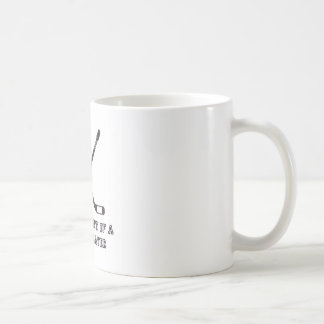 Taza De Café Orgulloso padre de un jugador de hockey