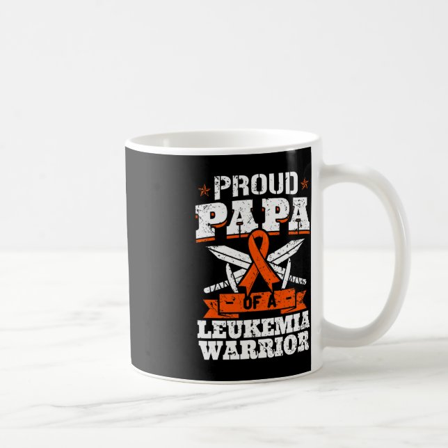Taza De Café Orgulloso Papá De Un Blo De Conciencia De Guerrero (Derecha)