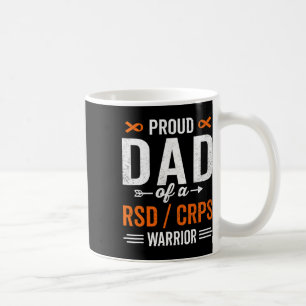 Taza De Café Orgulloso Papá De Un Sobreviviente De La Rsd Crps