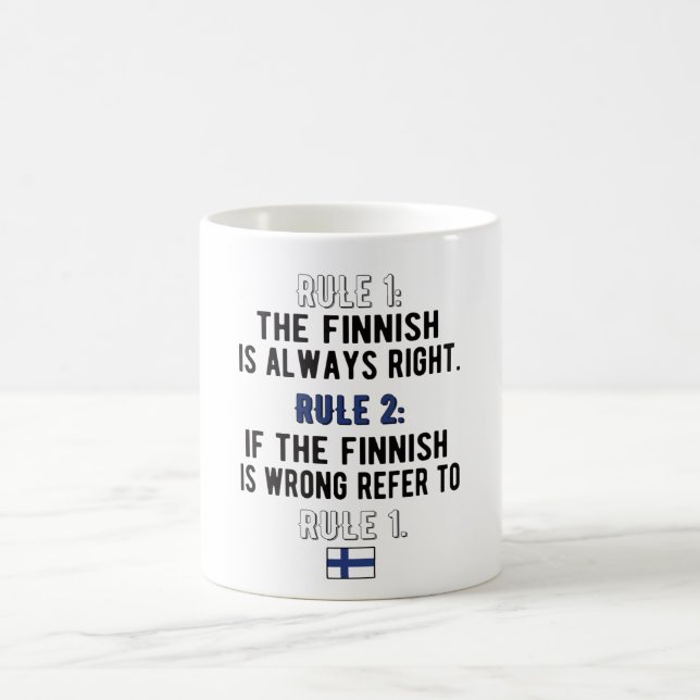 Taza De Café Orgulloso patrimonio finlandés de Finlandia (Centro)