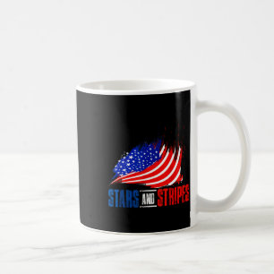Taza De Café Orgulloso patriota de EE. UU. - bandera estadounid