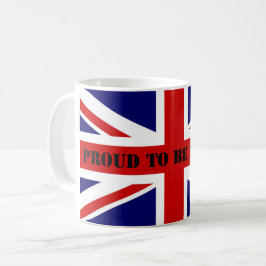 Taza De Café Orgulloso ser británico