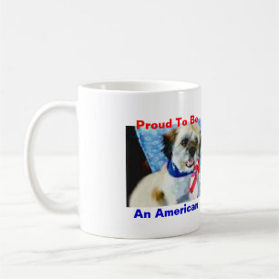 Taza De Café Orgulloso ser un americano
