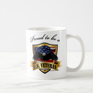 Taza De Café Orgulloso ser un veterano de los E.E.U.U.
