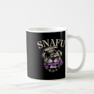 Taza De Café Orgulloso Snafu Como Crayones Corp Equipo Militar 