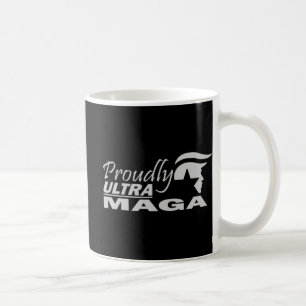 Taza De Café Orgulloso Ultra Maga Trump Anti Joe Biden Ultra Ma