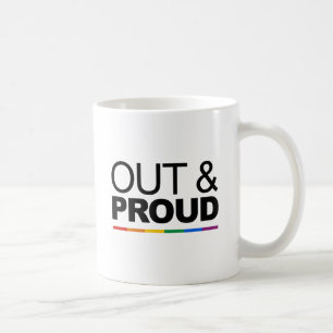 TAZA DE CAFÉ ORGULLOSO Y ABIERTO