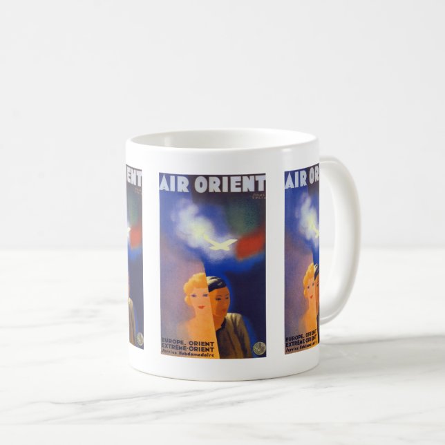 Taza De Café Orientación del aire ~ Europa - Orientaciones (Anverso derecho)