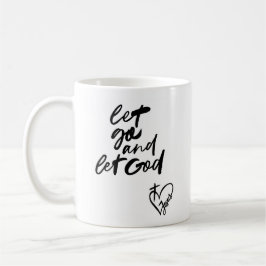 Taza De Café "Orientación divina: Dejen que Dios Café"