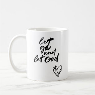 Taza De Café "Orientación divina: Dejen que Dios Café"