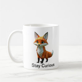 Taza De Café Origami fox mug