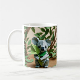 Taza De Café Origami Koala