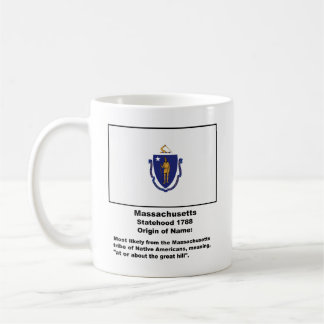 Taza De Café Origen del nombre de Massachusetts