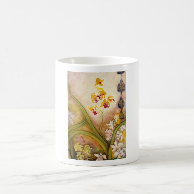 Taza De Café Orígenes de la orquídea X, FauveArts.com (Centro)