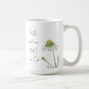 Taza De Café Original acuarela Flor silvestre Personalizado Bib