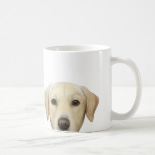 Taza De Café Original amarilla de Labrador por el miart