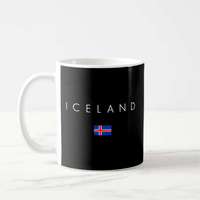 Taza De Café Original de Islandia Fashion International Xo4U (Izquierda)