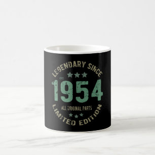 Taza De Café Original Desde 1954 Regalo de Cumpleaños Leyenda V