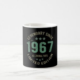 Taza De Café Original Desde 1967 Leyenda Vintage Regalo de Cump