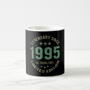 Taza De Café Original Desde 1995 Leyenda Vintage Regalo de Cump