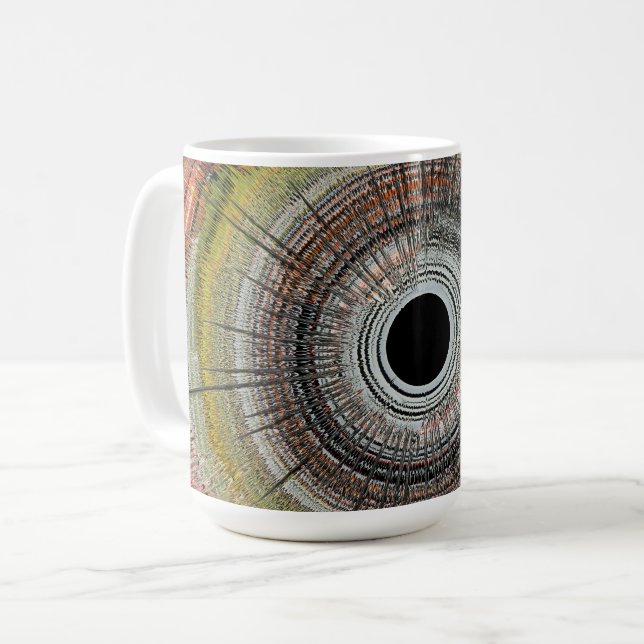Taza De Café Original spin art (Anverso izquierdo)