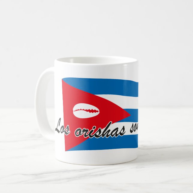 Taza De Café Orishas de Cuba mug (Anverso izquierdo)