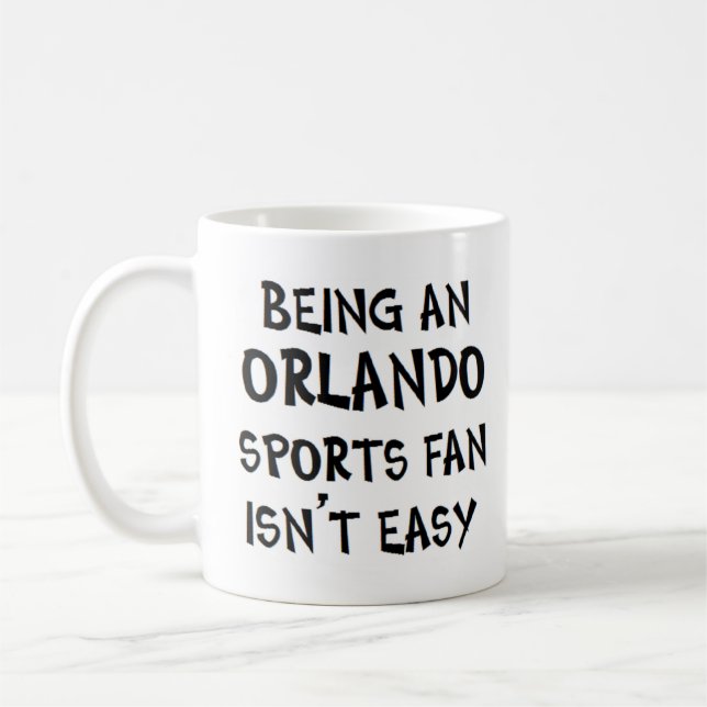 Taza De Café orlando sports fan, being (Izquierda)