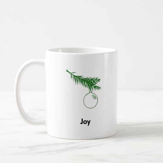 Taza De Café Ornament Joy (Izquierda)