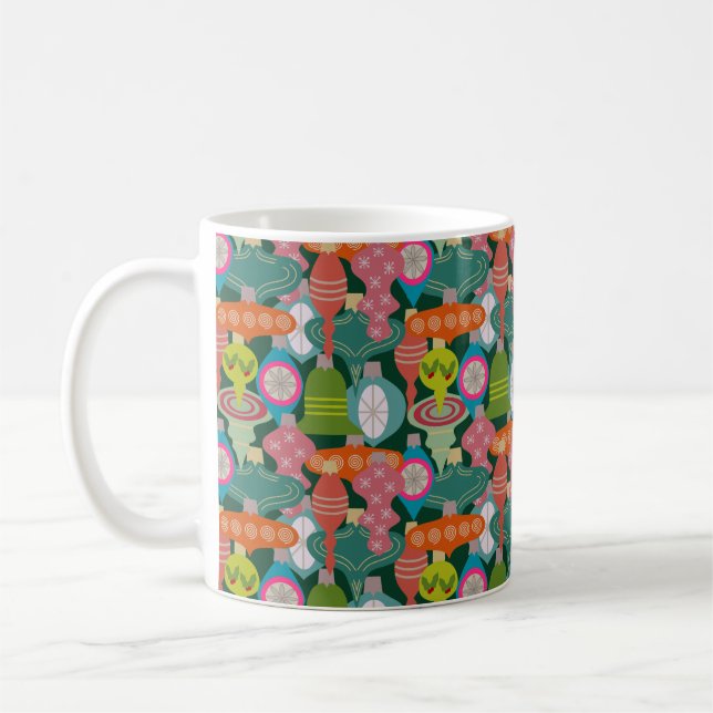 Taza De Café Ornament Jumble (Izquierda)