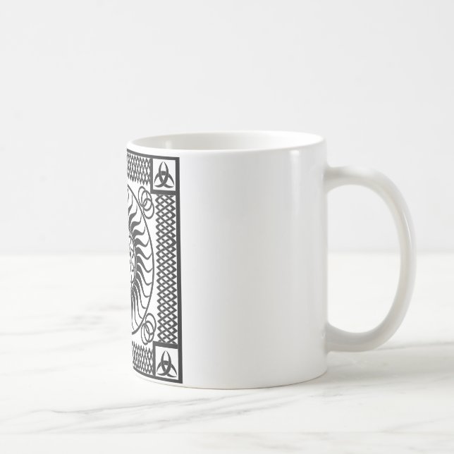 Taza De Café Ornamento celta Single (Derecha)
