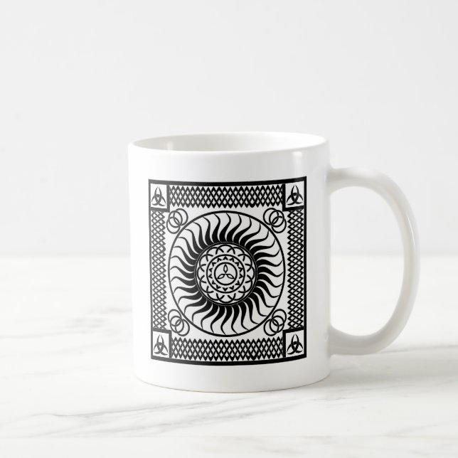 Taza De Café Ornamento celta Single (Derecha)