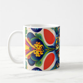Taza De Café Ornamento de arte Samchykivka ucraniano - Mug