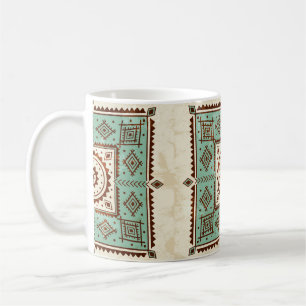 Taza De Café Ornamento étnico
