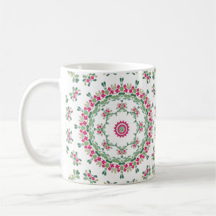 Taza De Café Ornamento floral